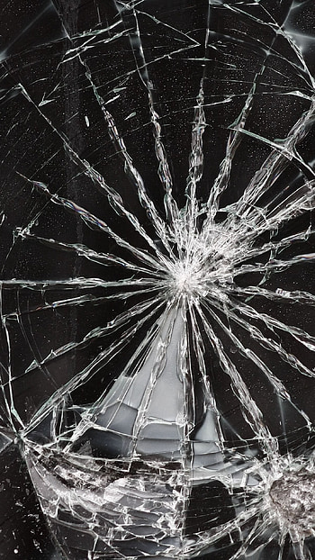 Damage Display, Damage, Black Screen HD phone wallpaper