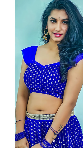 Varsha, telugu actress, navel HD phone wallpaper