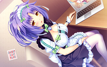 Nekopara, Cinnamon (Nekopara), Anime, Blush, Pantyhose, Smile HD wallpaper