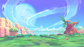 Kirby's Return to Dream Land — Quad : Dreamscape Meadow, Kirby's Return To Dream Land HD wallpaper