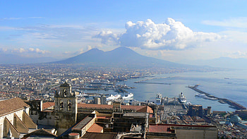 Naples, Italy, 92360, Breathtaking cityscape HD wallpaper
