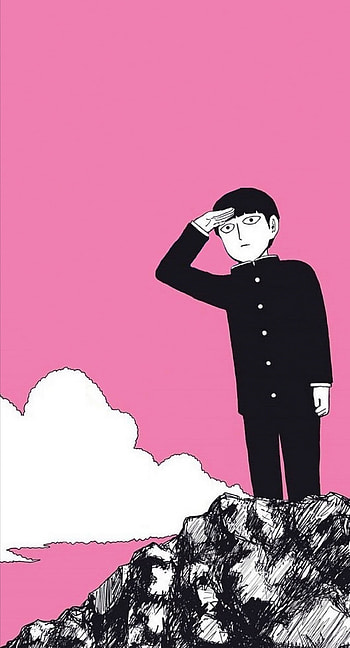 Mob psycho 100, manga, anime HD phone wallpaper