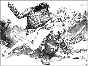 conan, blond, play, beauty HD wallpaper