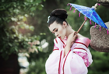 Beauty, lady, model, oriental, graphy HD wallpaper