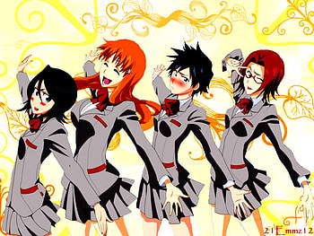 Bleach Girls, bleach, girls, anime, fighters HD wallpaper