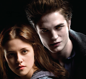 Twilight (2008), Robert Pattinson, Kristen Stewart, poster, vampire, bella, twilight, edward, fantasy, movie HD wallpaper