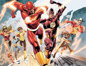 Speed Force Legends: The Flash Rebirth in, Bart Allen, Wally West, Barry Allen, Jay Garrick, Impulse (DC Comics), Kid Flash, Comic, The Flash: Rebirth HD wallpaper