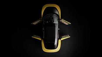 Ferrari Luce - Golden-Trim Top-Down, Vehicle, Car, Supercar HD wallpaper