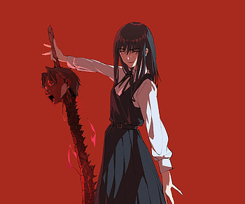 Asa Mitaka, Asa Mitaka, Anime, Chainsaw Man HD wallpaper