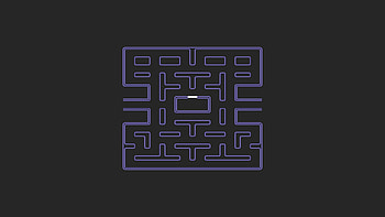 PacMan, pacman, artist, digital-art, simple-background HD wallpaper