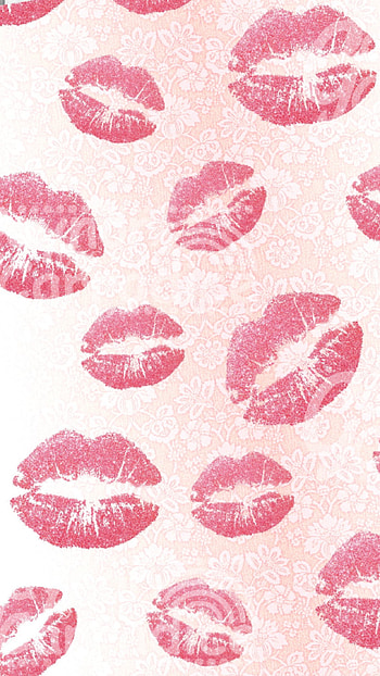 Lipstick, Pink lips art HD phone wallpaper