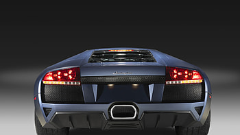 LP 640 Rear View, LP Cars HD wallpaper