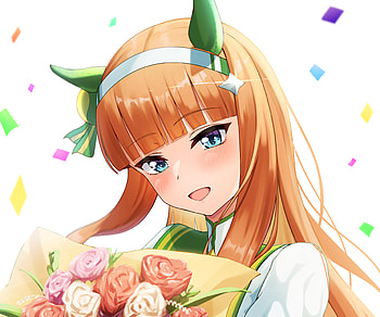 Silence Suzuka, Silence Suzuka, Anime, Uma Musume: Pretty Derby HD wallpaper