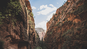 Angels Landing, Geology HD wallpaper