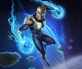 Nova (Marvel Comics), video game, Marvel Snap HD wallpaper