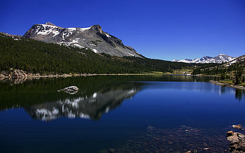 Nature, Sky, Mountains, Lake, Alps, Day HD wallpaper