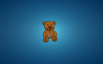 Art, Vector, Minimalism, Bear, , Drawing HD wallpaper
