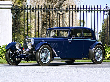 Auto, Aston Martin, Cars, Side View, Retro, Mkii, 1934 HD wallpaper