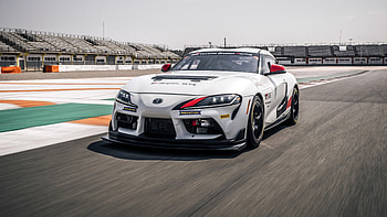 Toyota GR Supra GT4 2019 HD wallpaper