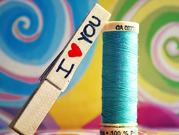 Love, Multicolored, Motley, Inscription, Threads, Thread, Confession, Wand HD wallpaper