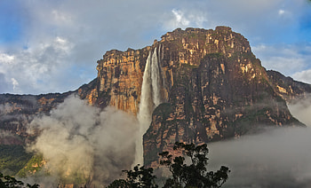 Angel Falls, , Cliff, Fog, Mountain, Venezuela, Waterfall, Waterfalls HD wallpaper