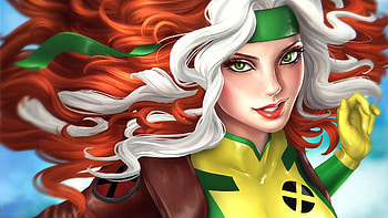 Rogue, Marvel's mutant rogue, X-Men's iconic character, High-definition Rogue HD wallpaper