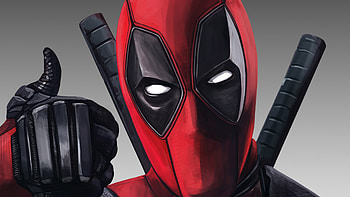 Deadpool Thumbs Up Artwork, deadpool-2, deadpool, superheroes, artist, artwork, digital-art, deviantart HD wallpaper
