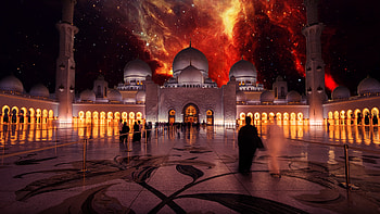 Mosque HD wallpaper