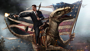 7 Badass Digital Art of United States Presidents | DigitalArt.io HD wallpaper
