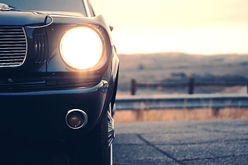 Cars, Shine, Light, Car, Front View, Machine, Headlight HD wallpaper
