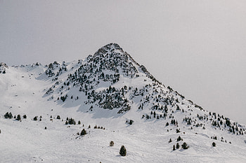 Snow Capped Mountains Winter , mountains, snow, nature HD wallpaper