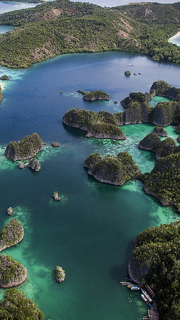 Island, water, beautiful HD phone wallpaper
