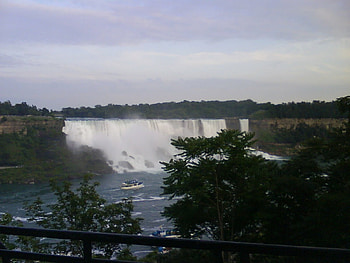 Niagra Falls, waterfall, nature HD wallpaper