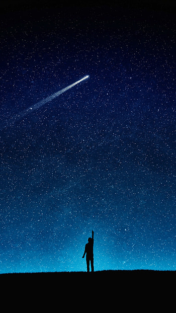 Comet, Xtrafondos, Noche cielo estrellas cometa, 3036 HD phone wallpaper