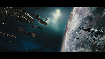 Serenity Space Battle HD wallpaper