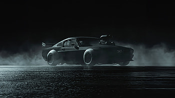 Ford Mustang Racing Night, ford-mustang, cars, racing HD wallpaper