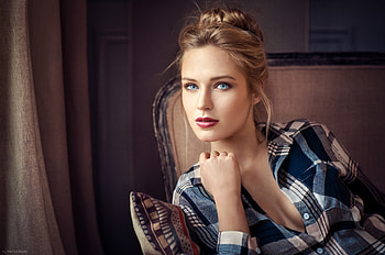 Unknown Model, babe, lady, model, Blonde, woman HD wallpaper