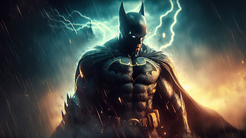 Batman The Shadow Of Gotham, batman, superheroes, artwork, art, digital-art, ai, deviantart HD wallpaper