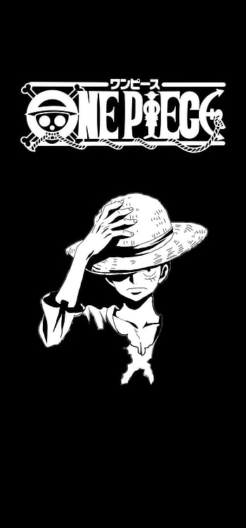Luffy, Art, Monkey, Black, One_Piece, Manga HD phone wallpaper