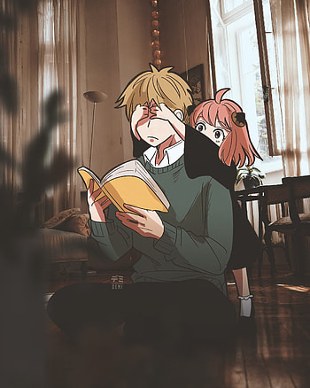 SPY X FAMILY, anya, loid, yor HD phone wallpaper
