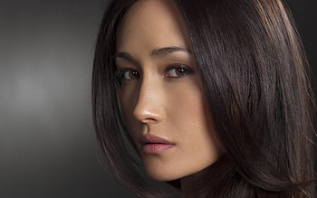 maggie q, girl, portrait, brunette HD wallpaper