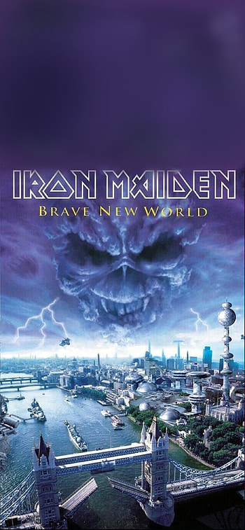Brave New World, music, Iron Maiden HD phone wallpaper