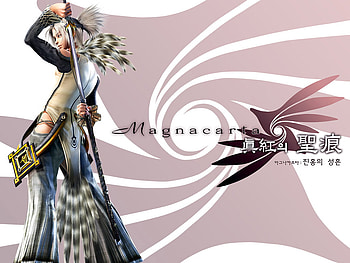 Magna Carta, fighter, game, anime HD wallpaper
