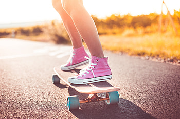 Sports, Summer, Sneakers, Entertainment, Sunny, Skateboard, Solar HD wallpaper