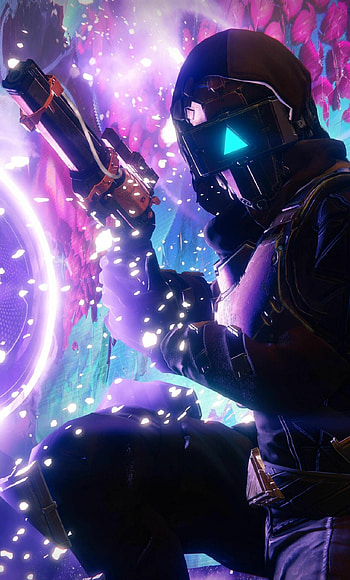 Destiny 2 , Cartoon art, Gaming enthusiasts, Epic battles HD phone wallpaper