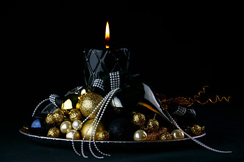 Miscellanea, Miscellaneous, Christmas, Candle, Ornament HD wallpaper
