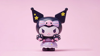 Kuromi - Anime & Sanrio Character Backgrounds, Anime, sanrio, Onegai My Melody, Kuromi (Onegai My Melody) HD wallpaper