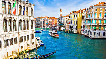 Building, Italy, Architecture, Venice, , Boat, Canal, Place, Waterway HD wallpaper