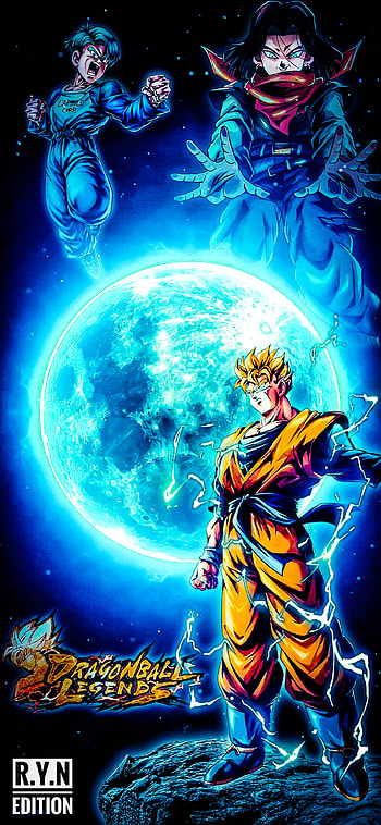 Future Gohan, 17, Dragon Ball Legends, Trunks, Dragon Ball Z HD phone wallpaper