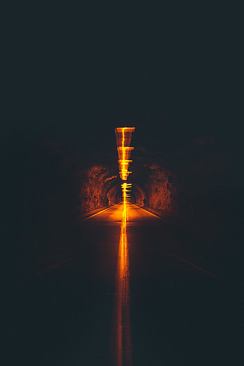 Tunnel, underground, dark HD phone wallpaper
